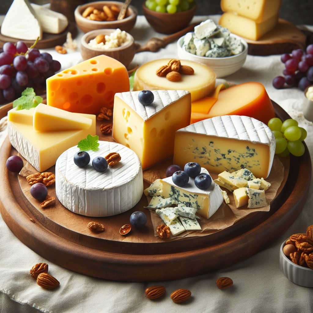 plateau de fromages de décembre