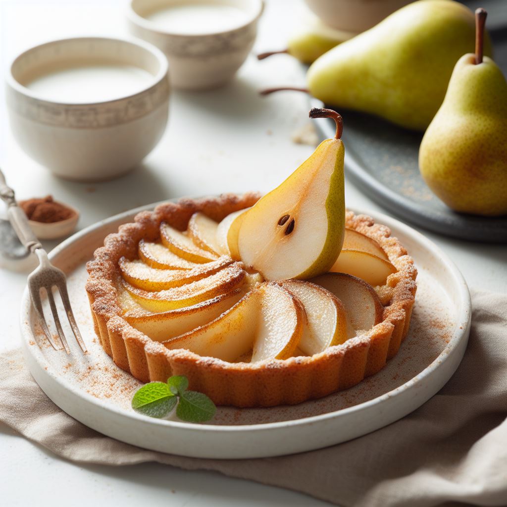 tarte aux poires de décembre