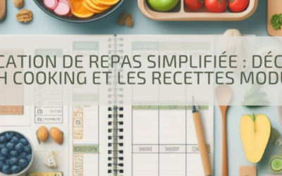 Planification de Repas Simplifiée : Découvrez le Batch Cooking et les Recettes Modulables